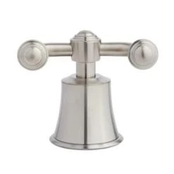 New 😉 Signature Hardware Cooper 2-Hook Robe Hook in Brushed Nickel 😉