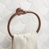 Best deal 🔥 Signature Hardware Cooper Round Closed Towel Ring in Oil Rubbed Bronze 👏 -Signature Hardware Shop Query 2744