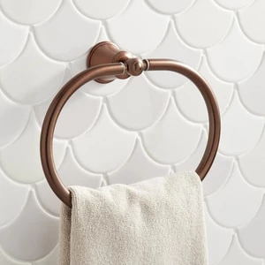 Best deal π₯ Signature Hardware Cooper Round Closed Towel Ring in Oil Rubbed Bronze π 3 Best deal π₯ Signature Hardware Cooper Round Closed Towel Ring in Oil Rubbed Bronze π