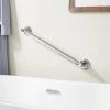 Best Sale ⌛ Signature Hardware Inglewood 18 in. Grab Bar in Polished Nickel 🛒 -Signature Hardware Shop Query 2792
