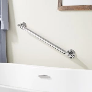 Best Sale β Signature Hardware Inglewood 18 in. Grab Bar in Polished Nickel π 3 Best Sale β Signature Hardware Inglewood 18 in. Grab Bar in Polished Nickel π