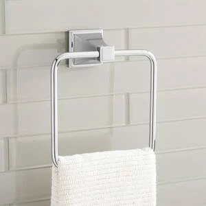 Best Pirce π₯ Signature Hardware Pinecrest Rectangular Closed Towel Ring in Polished Chrome β 5 Best Pirce π₯ Signature Hardware Pinecrest Rectangular Closed Towel Ring in Polished Chrome β - Image 3