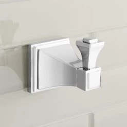 Cheap 🔥 Signature Hardware Pinecrest 1 Robe Hook in Polished Chrome ⌛