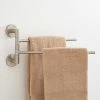 Buy 🧨 Signature Hardware Colvin 12-1/8 in. Double Towel Bar in Brushed Nickel ⌛