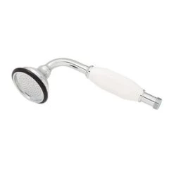 Hot Sale 🌟 Signature Hardware Boca Raton 1.8 gpm Single-function Hand Shower in Polished Chrome ✔️