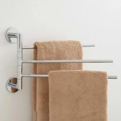 Best Sale ⌛ Signature Hardware Colvin 11-1/2 in. Towel Bar in Chrome ⭐
