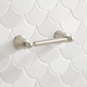 Flash Sale π Signature Hardware Modern Wall Toilet Tissue Holder in Brushed Nickel β€οΈ 5 Flash Sale π Signature Hardware Modern Wall Toilet Tissue Holder in Brushed Nickel β€οΈ - Image 3