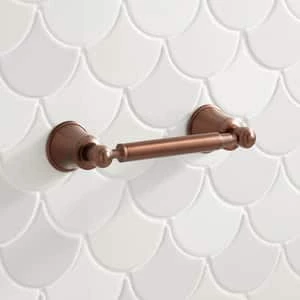 Wholesale π Signature Hardware Modern Wall Toilet Tissue Holder in Oil Rubbed Bronze π 5 Wholesale π Signature Hardware Modern Wall Toilet Tissue Holder in Oil Rubbed Bronze π - Image 3