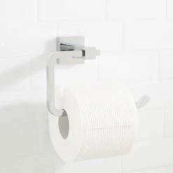Flash Sale 🌟 Signature Hardware Albury Wall Toilet Tissue Holder in Chrome 😉