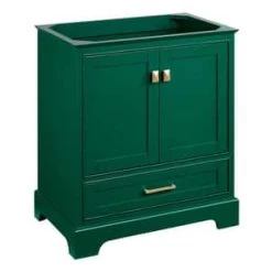 Cheap 🧨 Signature Hardware Quen 29-3/4 in. Floor Mount Vanity in Emerald Green 🔥 -Signature Hardware Shop Query 2943