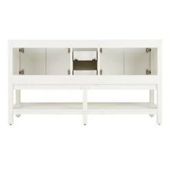Top 10 😍 Signature Hardware Olsen 60 in. Floor Mount Vanity in White 🌟 -Signature Hardware Shop Query 2994