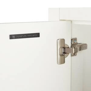 Cheapest π€© Signature Hardware Olsen 60 in. Floor Mount Vanity in White π 6 Cheapest π€© Signature Hardware Olsen 60 in. Floor Mount Vanity in White π - Image 4