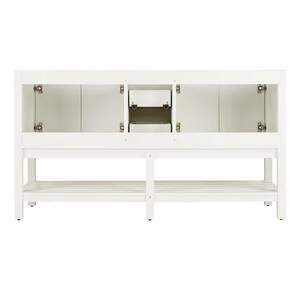 Cheapest π€© Signature Hardware Olsen 60 in. Floor Mount Vanity in White π 7 Cheapest π€© Signature Hardware Olsen 60 in. Floor Mount Vanity in White π - Image 5