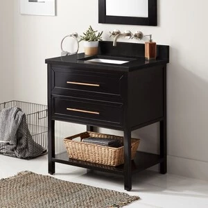 Wholesale β€οΈ Signature Hardware Robertson 30 in. Floor Mount Vanity in Black π 3 Wholesale β€οΈ Signature Hardware Robertson 30 in. Floor Mount Vanity in Black π