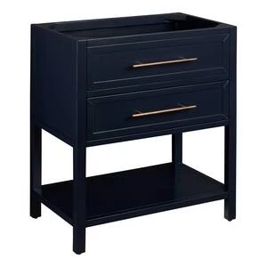 Wholesale π Signature Hardware Robertson 30 in. Floor Mount Vanity in Midnight Navy Blue π 7 Wholesale π Signature Hardware Robertson 30 in. Floor Mount Vanity in Midnight Navy Blue π - Image 5