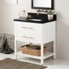 Promo 💯 Signature Hardware Robertson 30 in. Floor Mount Vanity in White 🎁 2 Promo 💯 Signature Hardware Robertson 30 in. Floor Mount Vanity in White 🎁 -Signature Hardware Shop Query 3037
