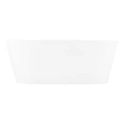 Brand new 👍 Signature Hardware Leith 61 x 31-3/8 in. Freestanding Acrylic Soaking Bathtub with Center Drain in White 🌟 -Signature Hardware Shop Query 305