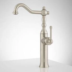 Promo π Signature Hardware Sidonie Single Handle Bathroom Sink Faucet in Brushed Nickel Lever βοΈ 4 Promo π Signature Hardware Sidonie Single Handle Bathroom Sink Faucet in Brushed Nickel Lever βοΈ - Image 2