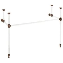 Wholesale 😍 Signature Hardware Complete Console Leg in Oil Rubbed Bronze 🥰