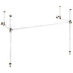 Promo π Signature Hardware Complete Console Leg in Polished Nickel π