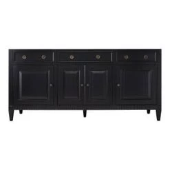 Deals 😉 Signature Hardware Hawkins 72 in. Floor Mount Vanity in Black 👍 -Signature Hardware Shop Query 3195