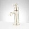 Buy 😉 Signature Hardware Atria Single Handle Centerset Bathroom Sink Faucet with Pop-Up Drain Assembly in Brushed Nickel ✨ -Signature Hardware Shop Query 321