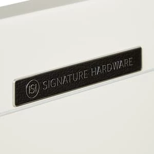 Top 10 π Signature Hardware Elmdale 24-1/8 in. Floor Mount Vanity in White π 6 Top 10 π Signature Hardware Elmdale 24-1/8 in. Floor Mount Vanity in White π - Image 4