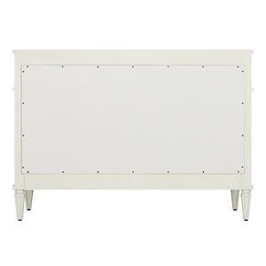 Budget π Signature Hardware Elmdale 48-1/8 in. Floor Mount Vanity in White π 5 Budget π Signature Hardware Elmdale 48-1/8 in. Floor Mount Vanity in White π - Image 3