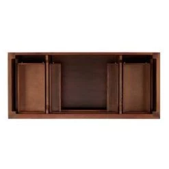 Best deal 🧨 Signature Hardware Elmdale 48-1/8 in. Floor Mount Vanity in Antique Brown 🧨 -Signature Hardware Shop Query 3309