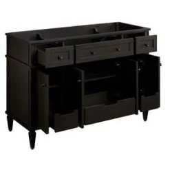 Best deal ✔️ Signature Hardware Elmdale 48-1/8 in. Floor Mount Vanity in Charcoal Black 🎁 -Signature Hardware Shop Query 3319