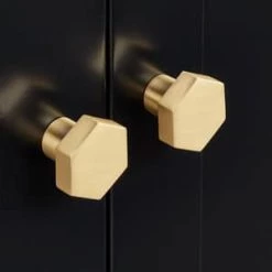 Outlet 🎉 Signature Hardware Radke 48 in. Floor Mount Vanity in Black 😉 -Signature Hardware Shop Query 3363