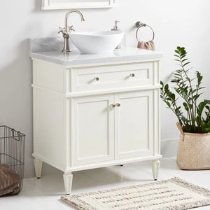 Cheap π Signature Hardware Elmdale 30 in. Floor Mount Vanity in White β 3 Cheap π Signature Hardware Elmdale 30 in. Floor Mount Vanity in White β