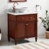 New β¨ Signature Hardware Elmdale 30 in. Floor Mount Vanity in Antique Brown π 1 New β¨ Signature Hardware Elmdale 30 in. Floor Mount Vanity in Antique Brown π -Signature Hardware Shop Query 3370