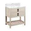 Discount 🔔 Signature Hardware Ansel 30 in. Floor Mount Vanity in Whitewash Pine 😍 -Signature Hardware Shop Query 3388