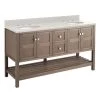 Discount ✔️ Signature Hardware Olsen 60 in. Floor Mount Vanity in Ash Brown 👏 1 Discount ✔️ Signature Hardware Olsen 60 in. Floor Mount Vanity in Ash Brown 👏 -Signature Hardware Shop Query 3420