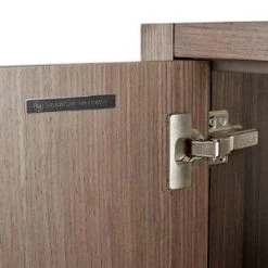 Discount ✔️ Signature Hardware Olsen 60 in. Floor Mount Vanity in Ash Brown 👏 -Signature Hardware Shop Query 3425