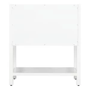 Best deal π Signature Hardware Robertson 30 in. Floor Mount Vanity in White π 5 Best deal π Signature Hardware Robertson 30 in. Floor Mount Vanity in White π - Image 3