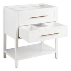Best deal π Signature Hardware Robertson 30 in. Floor Mount Vanity in White π 11 Best deal π Signature Hardware Robertson 30 in. Floor Mount Vanity in White π -Signature Hardware Shop Query 3464