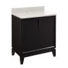 Cheapest 👍 Signature Hardware Talyn 30 in. Floor Mount Vanity in Black 🔥 -Signature Hardware Shop Query 3482