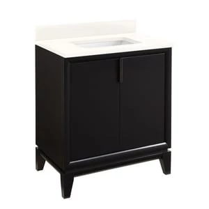 Wholesale π₯ Signature Hardware Talyn 30 in. Floor Mount Vanity in Black π€© 3 Wholesale π₯ Signature Hardware Talyn 30 in. Floor Mount Vanity in Black π€©