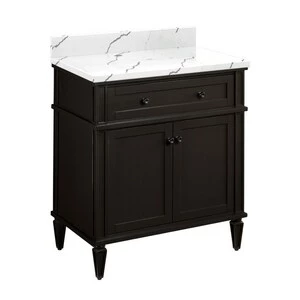 Top 10 π Signature Hardware Elmdale 30 in. Floor Mount Vanity in Charcoal Black π 3 Top 10 π Signature Hardware Elmdale 30 in. Floor Mount Vanity in Charcoal Black π