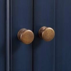 Deals 🎉 Signature Hardware Keller 36-1/4 in. Floor Mount Vanity in Vintage Navy Blue 🧨 -Signature Hardware Shop Query 3629