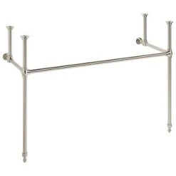 Coupon π― Signature Hardware Complete Console Leg in Brushed Nickel β