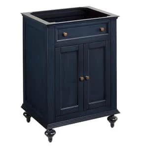 Buy π Signature Hardware Keller 24 in. Floor Mount Vanity in Vintage Navy Blue β 5 Buy π Signature Hardware Keller 24 in. Floor Mount Vanity in Vintage Navy Blue β - Image 3