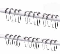Top 10 🥰 Signature Hardware Roller Ball Shower Curtain Rod with 24 Rings in Polished Chrome ⌛