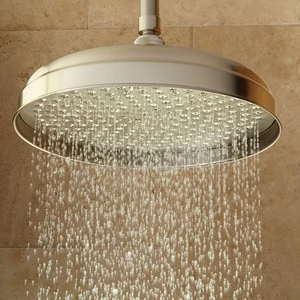 New β¨ Signature Hardware Lambert Single Function Rainfall Showerhead in Brushed Nickel π 3 New β¨ Signature Hardware Lambert Single Function Rainfall Showerhead in Brushed Nickel π