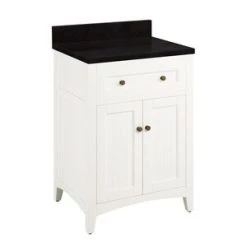 Best reviews of ⌛ Signature Hardware Halifax 24 in. Floor Mount Vanity in White ⌛