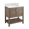 Buy 🔥 Signature Hardware Olsen 30 in. Floor Mount Vanity in Ash Brown 💯
