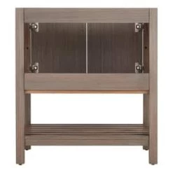Buy 🔥 Signature Hardware Olsen 30 in. Floor Mount Vanity in Ash Brown 💯 -Signature Hardware Shop Query 3797