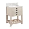 Best Sale ⌛ Signature Hardware Ansel 24 in. Floor Mount Vanity in Whitewash Pine ⭐ -Signature Hardware Shop Query 3812